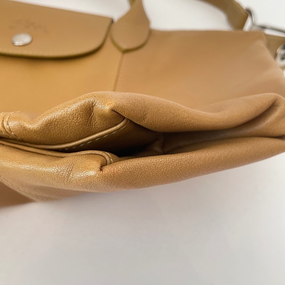 Longchamp Le Pliage Cuir Lambskin CUMIN small leather bag - Picture 10 of 16